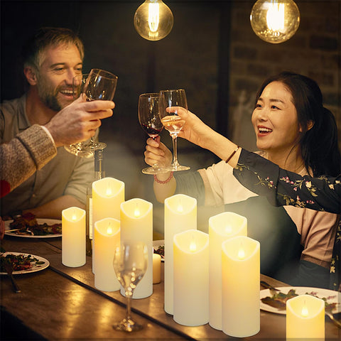 Safe fake candle light