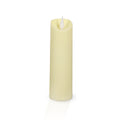 Moving Flame LED Candle glowing