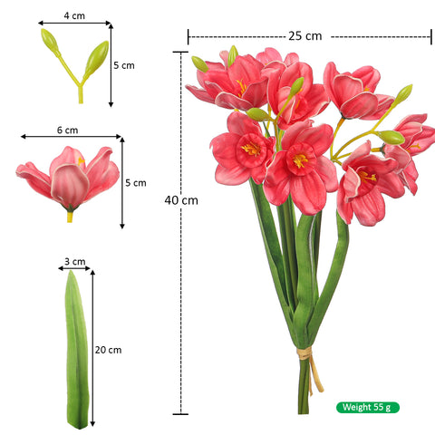artificial narcissus flowers