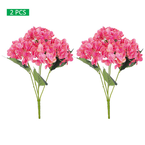 2-Packs Nearly Natural 3D Hydrangea Flower
