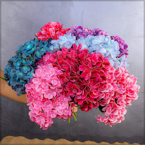 2-Packs Nearly Natural 3D Hydrangea Flower
