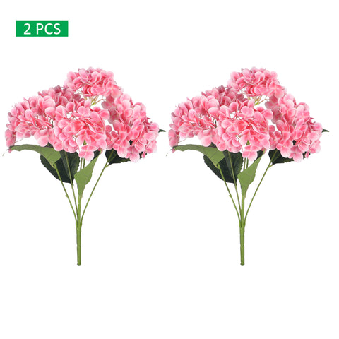 2-Packs Nearly Natural 3D Hydrangea Flower