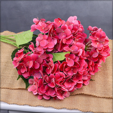 2-Packs Nearly Natural 3D Hydrangea Flower