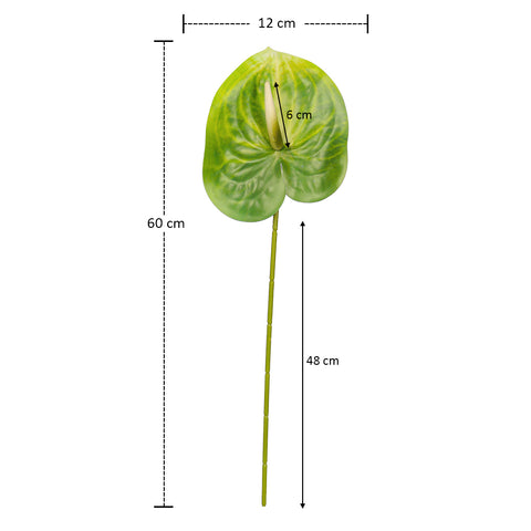 artificial anthurium flower stem
