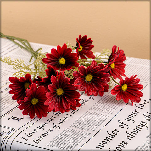 Faux daisy flower stem