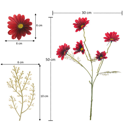 Artificial daisy stem