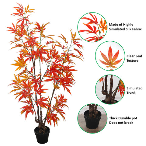 Nearly Natural Maple Plant