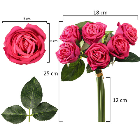 fake rose flowers