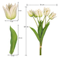Realistic Faux Tulip Bouquet