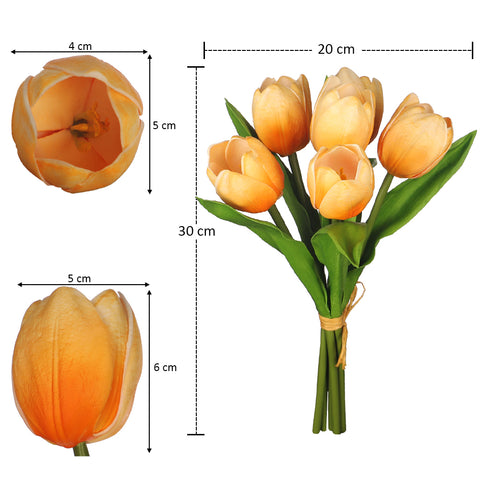 Handmade Silk Tulip Bouquet