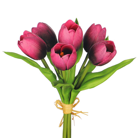 Soft Touch Faux Tulips
