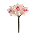 Artificial cymbidium orchid flowers