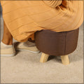 Round Shaped Ottoman Wood Stool