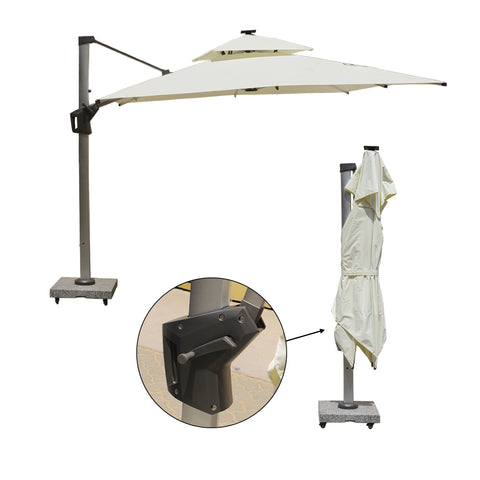 marble patio umbrella stand