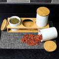 ceramic spices jar, heat protection covers
