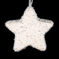 Festive hanging Christmas ornaments