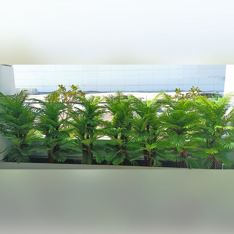 artificial palm plants decoration