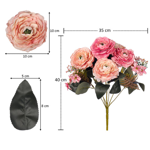 Real Touch Artificial Peony Flowers