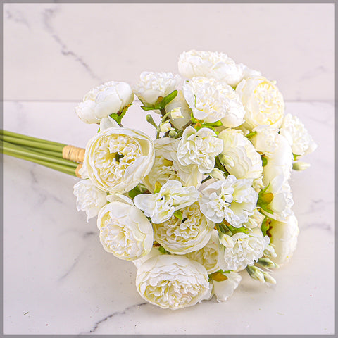 Artificial Peony Flowers
