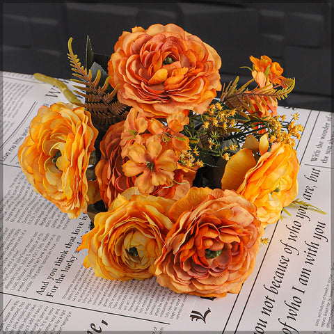 Artificial Peony Flowers