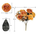 Artificial Peony Floral Arrangement