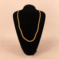 Gold pearl beads string chain