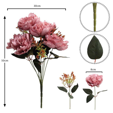 artificial rose bundles