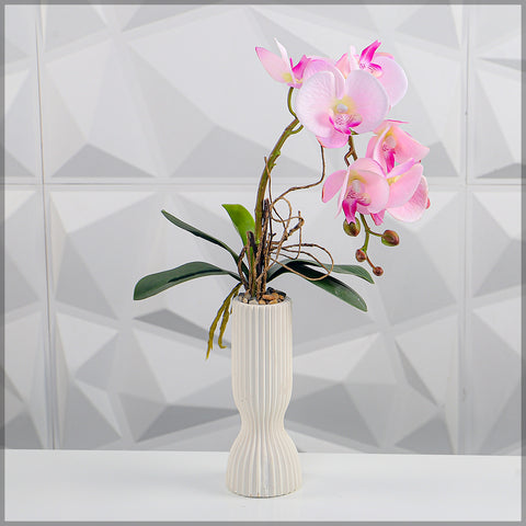 Artificial orchid arrangement