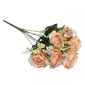 Artificial rose bush for home decor
