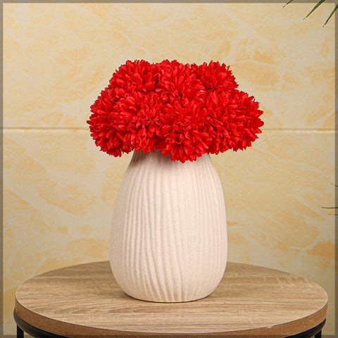 Decorative Silk Pom Pom Flowers