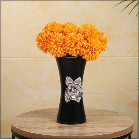 Silk Pom Pom Flowers for Decoration