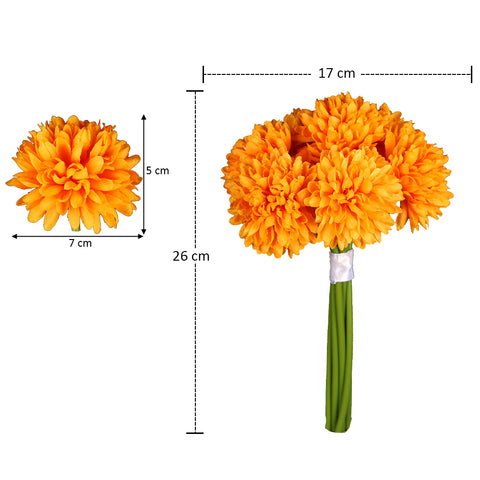 Faux Pom Pom Flower
