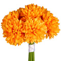 Silk Pom Pom Flower