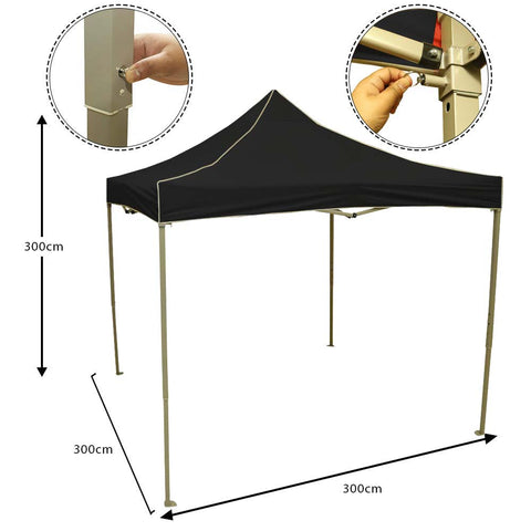 Heavy Duty Pop Up Instant Canopy Tent-Dark Green