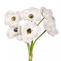 Poppy Flower Artificial Decor for Home