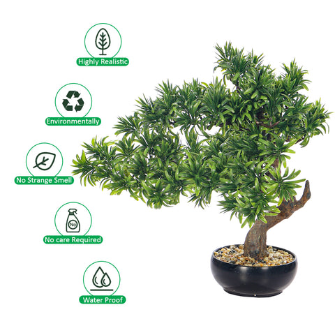 Artificial Potted Decorative Bonsai Plant