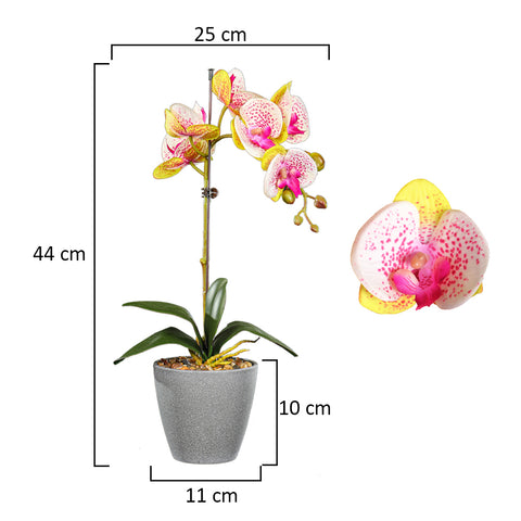 Real touch orchid arrangements