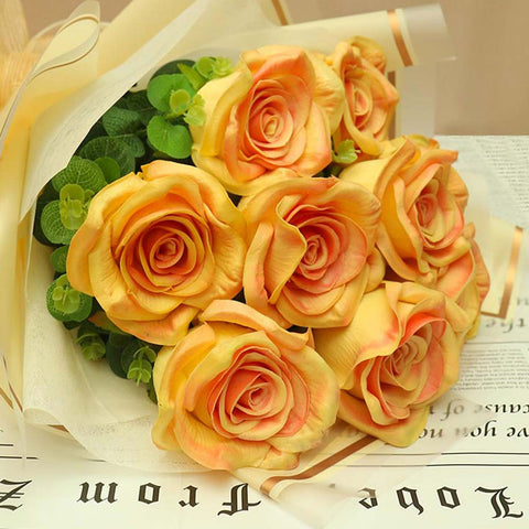 faux roses that feel real