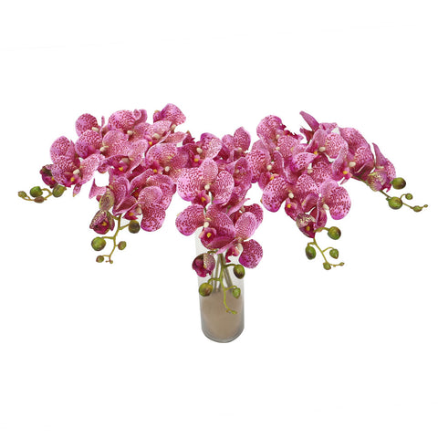 Faux mini orchids