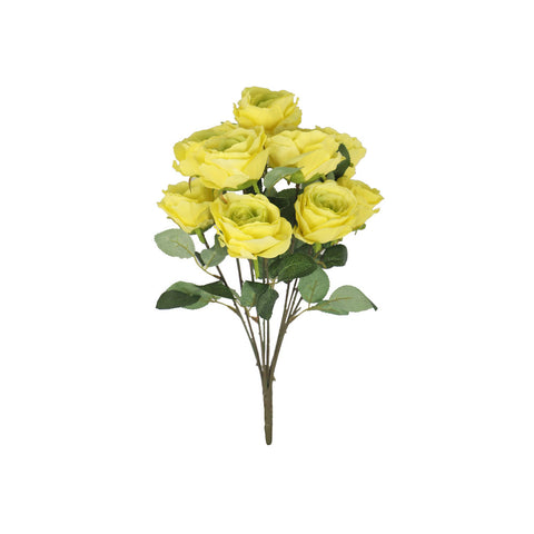 Artificial silk rose flowers for home décor
