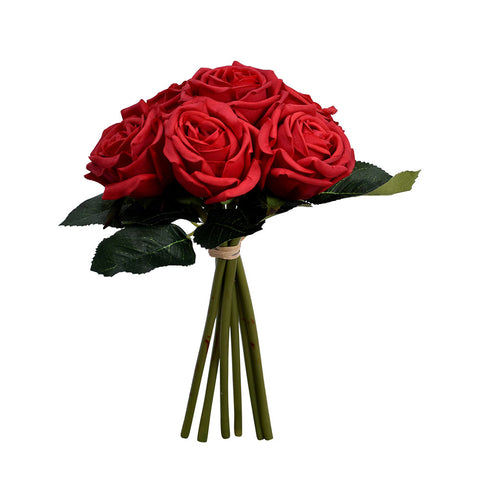 real touch artificial rose flowers