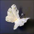 Feather butterfly décor