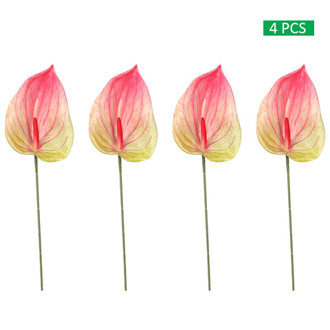 luxury silk anthurium decor