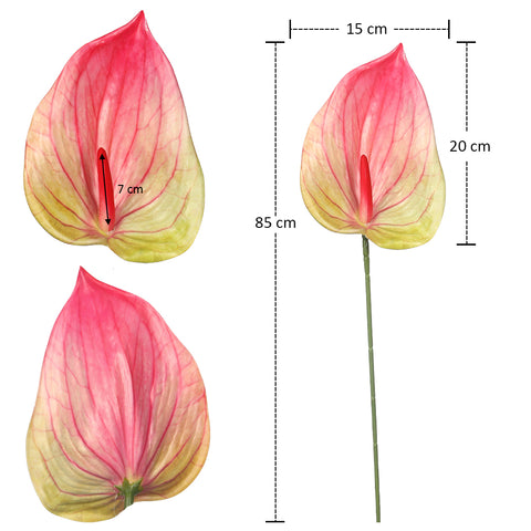 tropical anthurium artificial flower