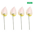 silk anthurium floral decor