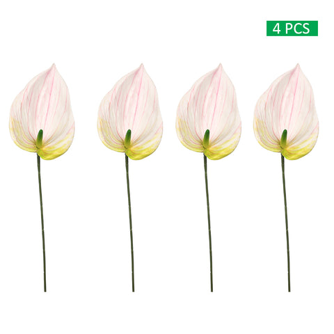 silk anthurium floral decor