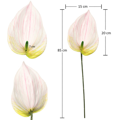 fake anthurium flower
