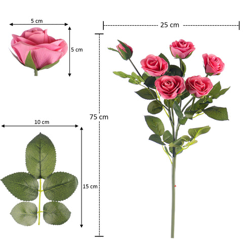 faux roses