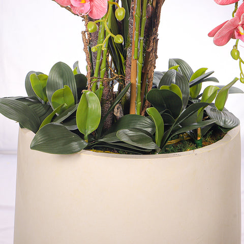Artificial orchid flowers