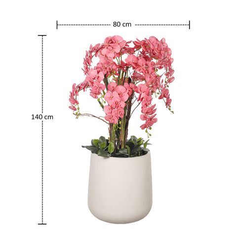 Faux orchids